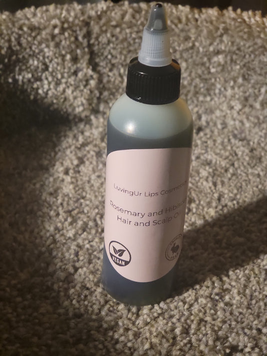 Rosemary and Hibiscus Hair Oil